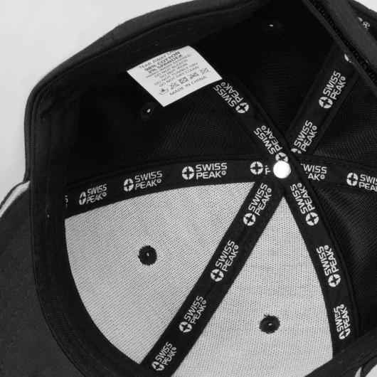 Swiss Peak 6 Panel Caps Inside